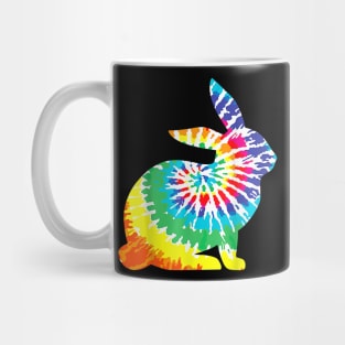 Tie Dye Rabbi Tie Dyed Print Easter Bunny Mug